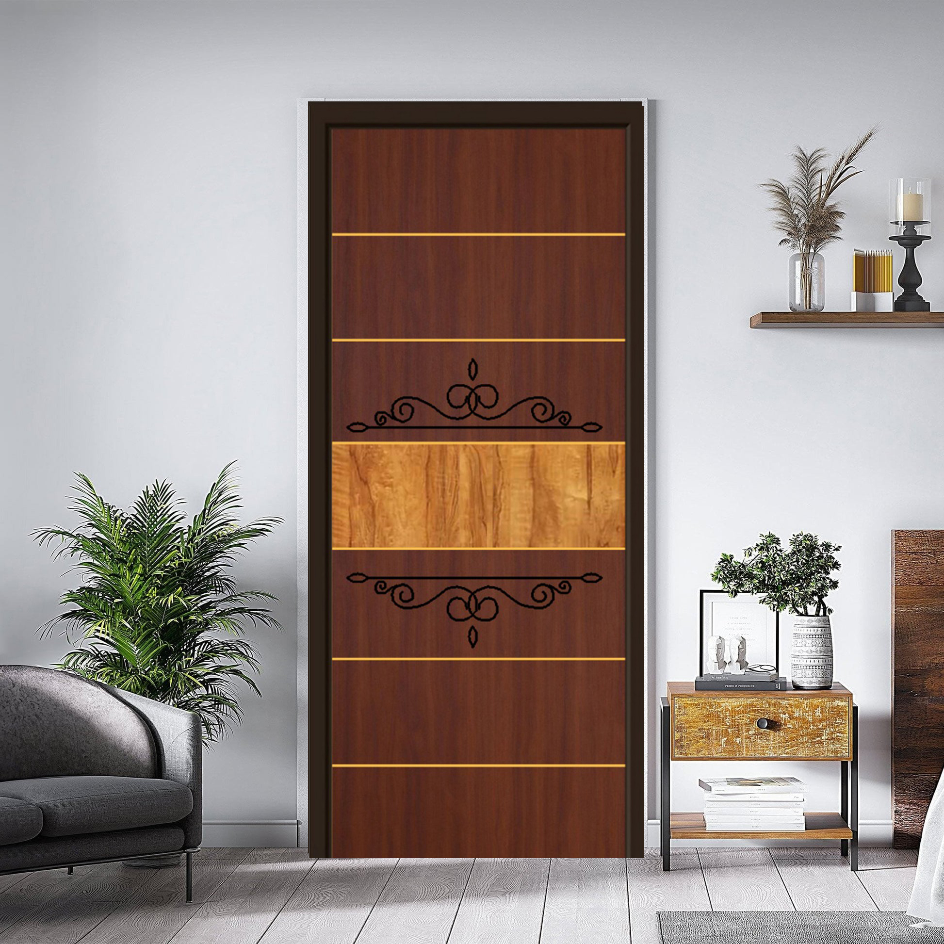 Feature: Available in a wide range of styles, colors, and finishes. Benefit: Enhances the look of your home or office while matching any interior or exterior décor.